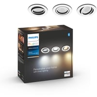 Philips Hue WA Milliskin Downlight Rund 3x5w Hvit