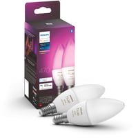 Philips Hue WCA Lyskilde 5.3W B39 E14 2pk