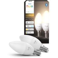 Philips Hue B39 E14 lyskilde 5,5W W 2pk
