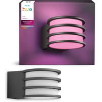 Philips Hue Lucca vegglampe 9,5W antrasitt