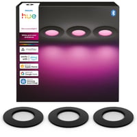 Philips Hue Slim downlight S 90mm WCA sort 3pk