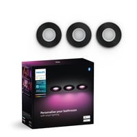 Philips Hue Xamento recessed black 3x4.2W