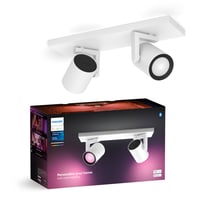 Philips Hue Argenta spot 2x4.2W hvit
