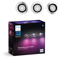 Philips Hue Centura innfelt rund 3x4.2W aluminium