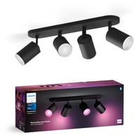 Philips Hue Fugato spot 4x4.2W sort
