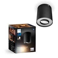 Philips Hue Pillar enkel spot 1x4.2W sort