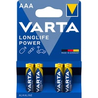 Batteri Varta Long Life Power LR03/AAA 4 pk