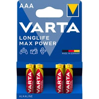 Batteri Varta Longlife Max Power LR03/AAA 4 pk