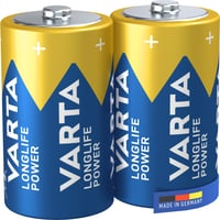 Batteri Varta Longlife Power LR20 D 2 pk