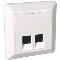 Modularkontakt 2xKat.6 UTP Innfelt PH NCS