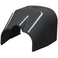Optima T Avslutning TS75 75 x 56mm Sort