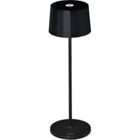 Konstsmide Positano Oppladbar Bordlampe Sort