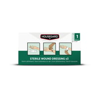 Housegard s�rbandasje steril 3-pk