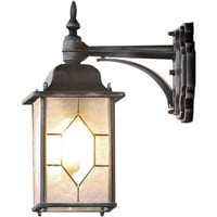 Milano Vegglampe Ned E27 Sort