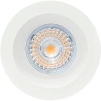 Namron Alfa Soft LED Downlight 10W Matt Hvit IP44 30PK