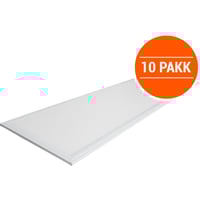 Namron LED Panel 1200x300 40W 3000K 10PK