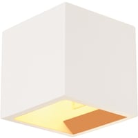 SLV Plastra Cube Vegglampe Gips Hvit