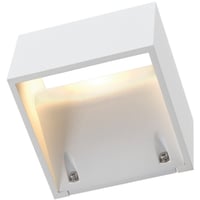 SLV Logs Vegglampe 3000K IP44 Hvit