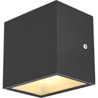 SLV Sitra Cube Vegglampe 3000K IP44 Antrasitt