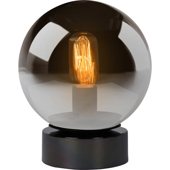 Lucide Jorit Bordlampe E27 24.5cm Sort/Glass | Elektroimportøren AS