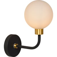 Lucide Berend Vegglampe Baderom Lav G9 33W Sort