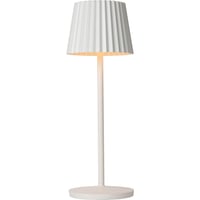 Lucide Justine Oppladbar Bordlampe 2700K IP54 Hvit