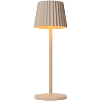 Lucide Justine Oppladbar Bordlampe 2700K IP54 Beige