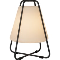 Lucide Pyramid Oppladbar Bordlampe 2700K IP54 Hvit/Antrasitt