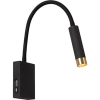 Lucide Alec vegglampe StepDim G9 1x3W 2700K sort