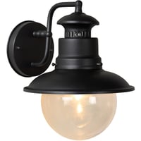 Lucide Figo vegglampe inn/utend�rs � 21,5 cm 1xE27 IP44 sort