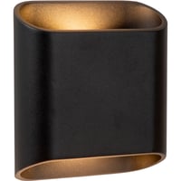 Lucide Atila vegglampe inn/utend�rs dim 2x5W 2700K IP65 sort