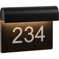 Lucide Thesi vegglampe inn/utend�rs 1x8W 3000K IP54 sort