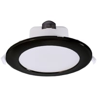 Acrux Downlight 145mm 16W hvit m/ avtagbar svart ring