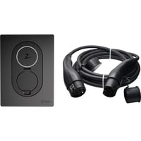 Zaptec Go Asphalt Black og Namron ladekabel 7m