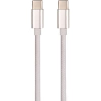 J&EL Ladekabel USB-C til USB-C 1m hvit