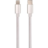 J&EL Ladekabel USB-C til Lightning 1m hvit