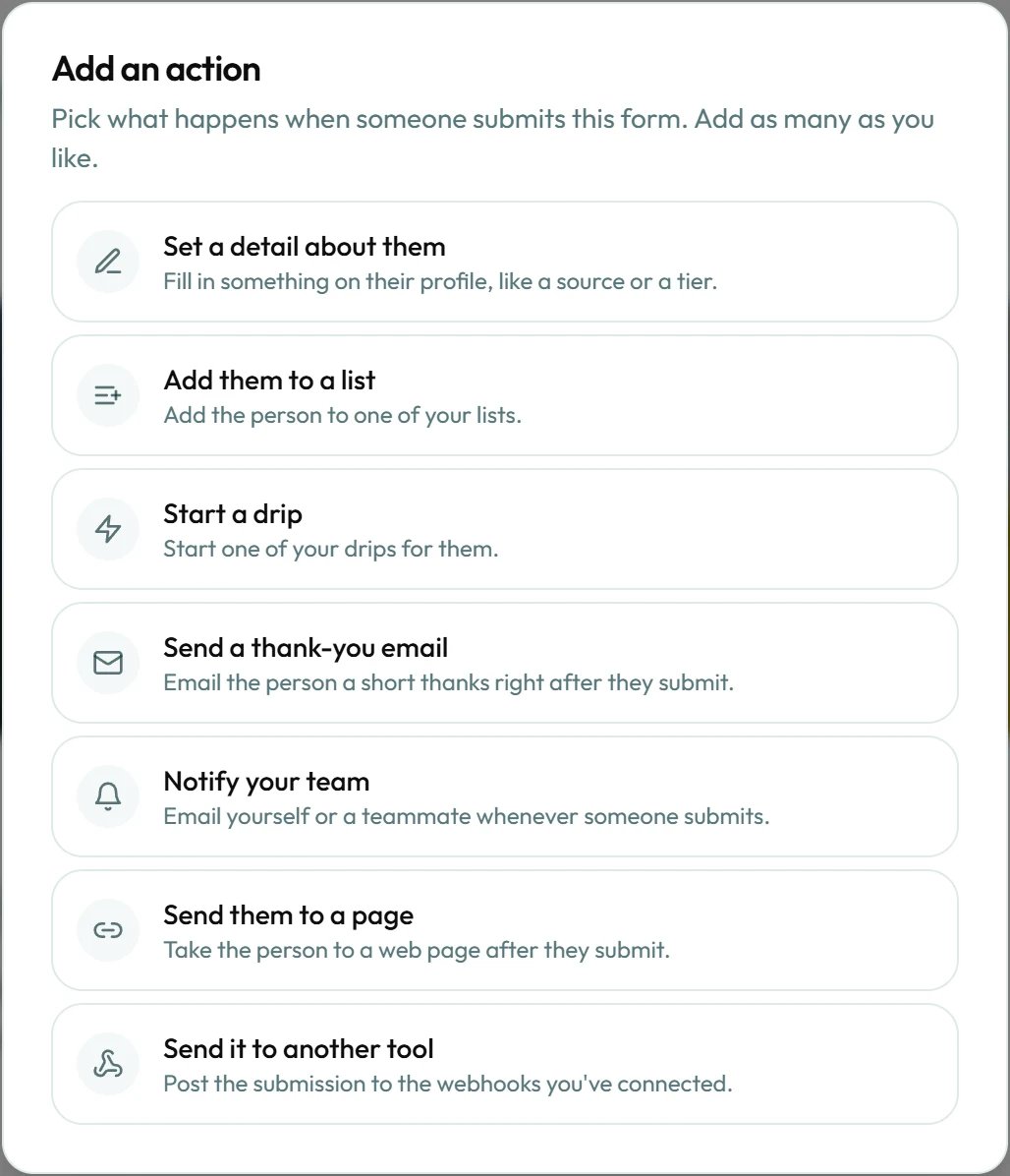 Add another step to what the form does.