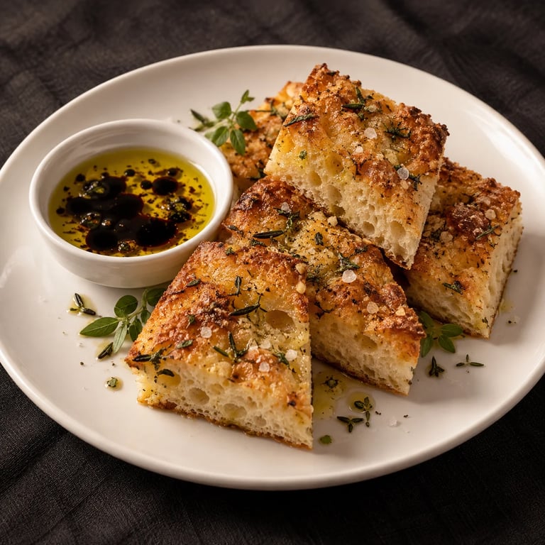 Add Garlic Focaccia