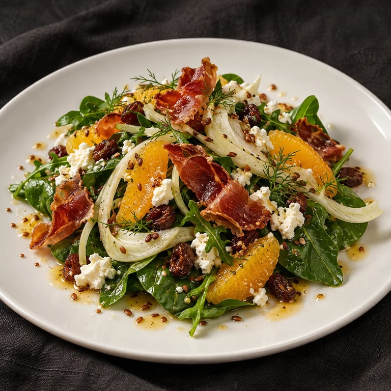 Spinach Arugula Salad