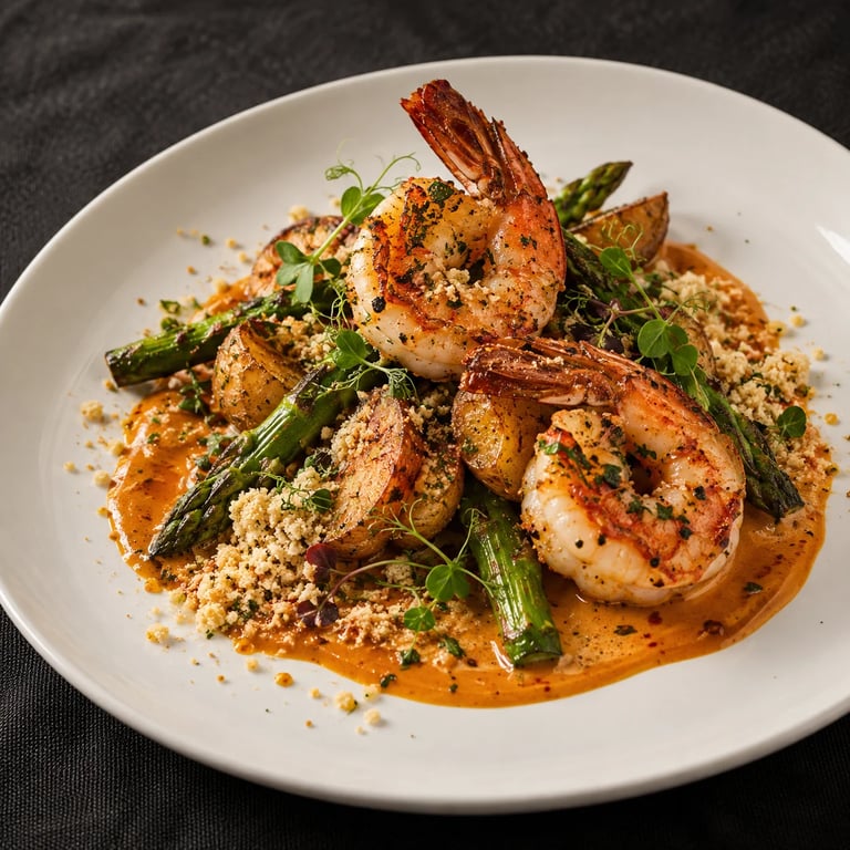 Roasted Jumbo Shrimps