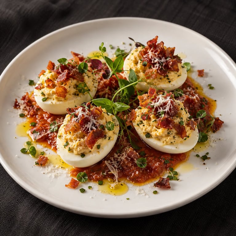 Mad Deviled Eggs