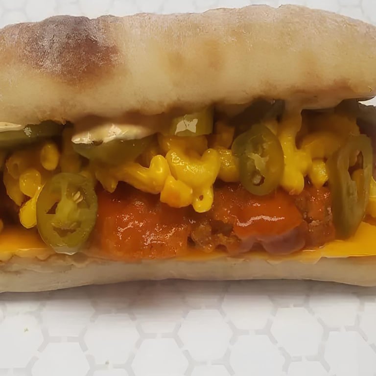 Spicy Southern Chicken & Mac Sandwich