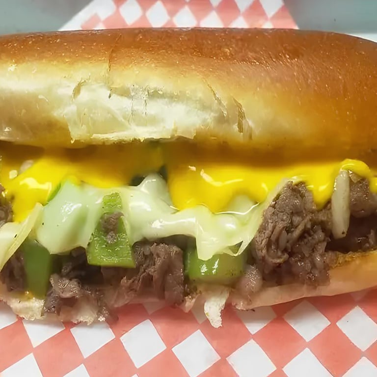 Philly Cheese Steak Sandwich