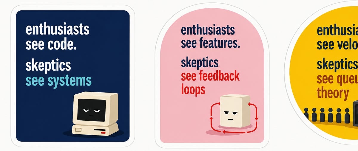 AI enthusiasts are in a race against time, AI skeptics are in a race against entropy