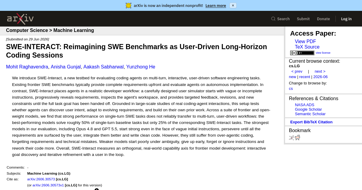 SWE-INTERACT: Reimagining SWE Benchmarks as User-Driven Long-Horizon Coding Sessions