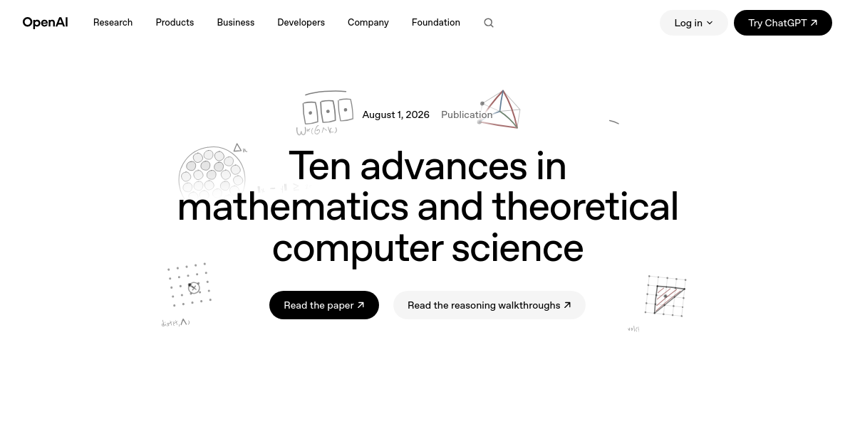 https://openai.com/index/ten-advances-in-mathematics/