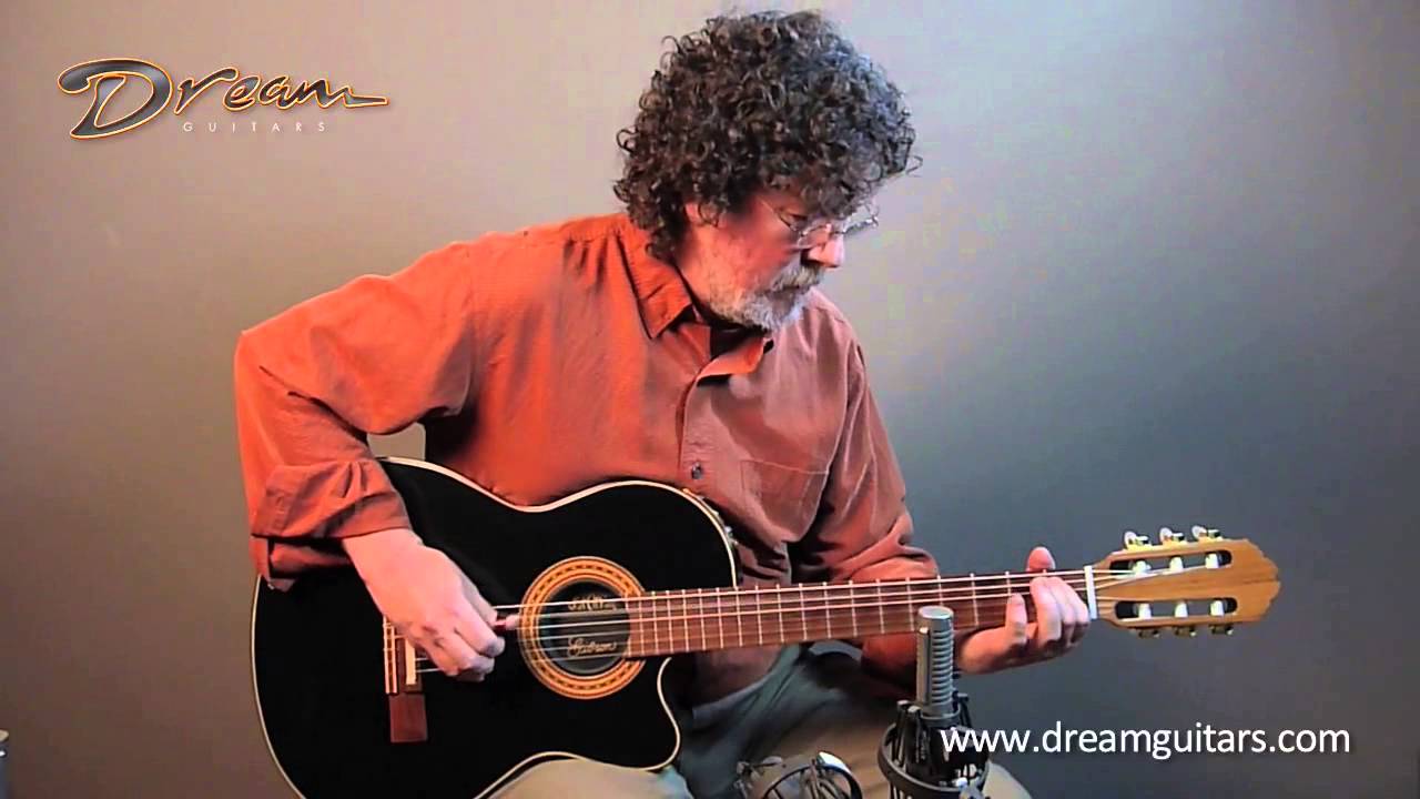 1988 Gibson Chet Atkins CEC Black Mahogany/Cedar - YouTube