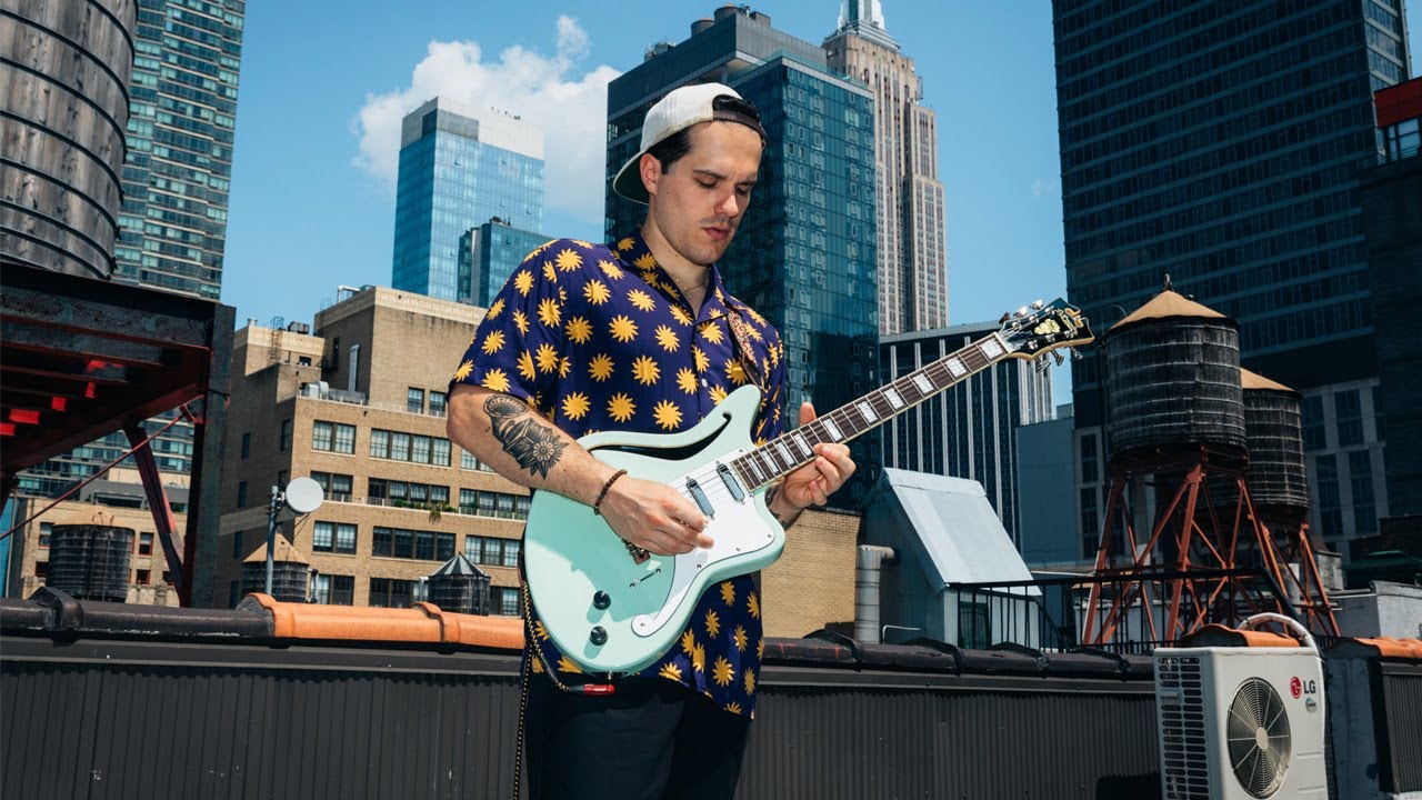 Introducing the Excel Giacomo Turra Bedford SH | D'Angelico Guitars - YouTube