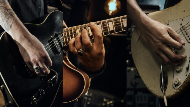 P.J. Harvey, Brian May, and Joe Satriani Spotlight the Human Side of Guitar inline image