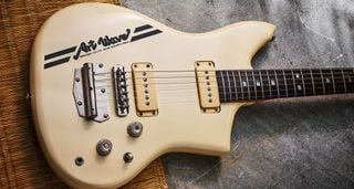 Fernandes Art Wave electric, currently residing at Gas Station Guitars in&nbsp;Somerset